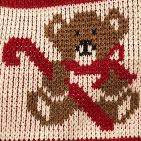 Vintage Christmas Teddy Bear Sweatshirt - Picture 7 of 13